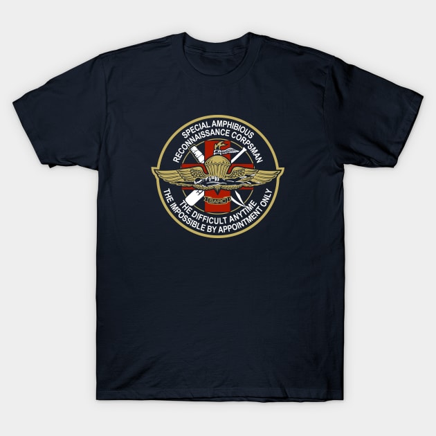 Mod.26 US Navy Deep Sea Diver T-Shirt by parashop
